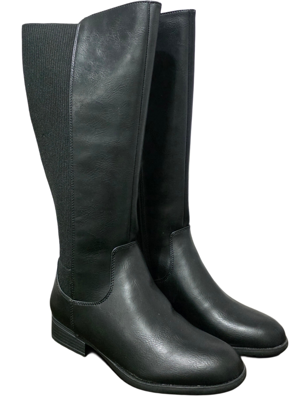 LifeStride X-Quisite Women's Black Knee-High Boots NIB - Wide Width